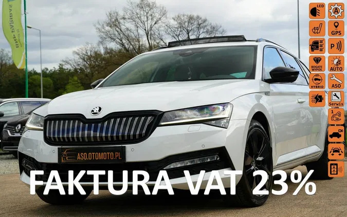 opolskie Skoda Superb cena 118699 przebieg: 92097, rok produkcji 2021 z Otmuchów